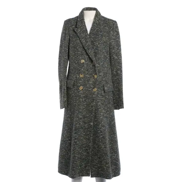 Mid-Season Coat, in Multicolored, Cotton, Isabel Marant Étoile