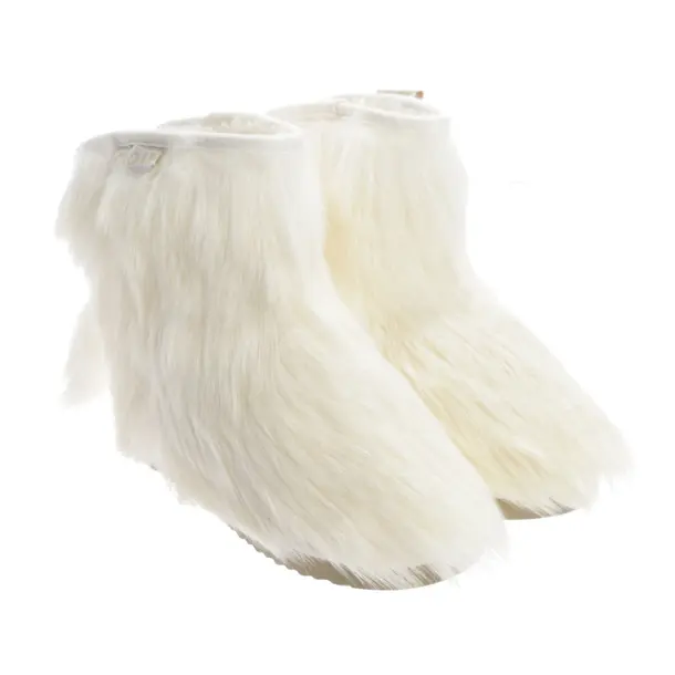 Ankle Boots, in White, Mou