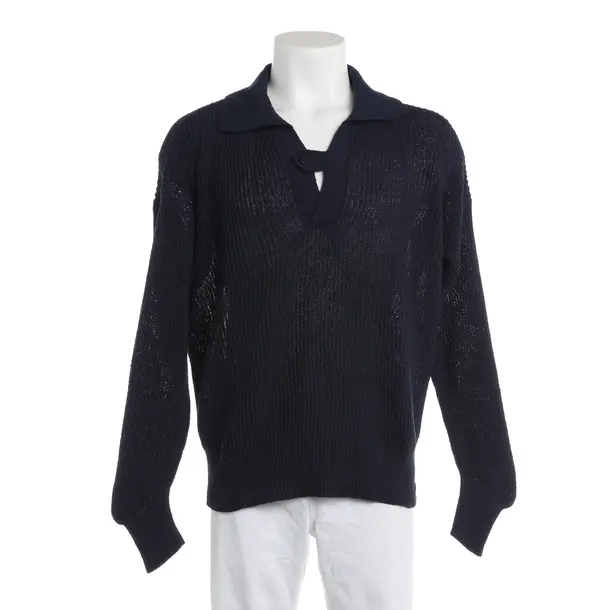 Pullover, in Blau, Baumwolle, Roberto Collina