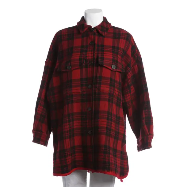 Mid-Season Jacket, in Red, Wool, Max Mara