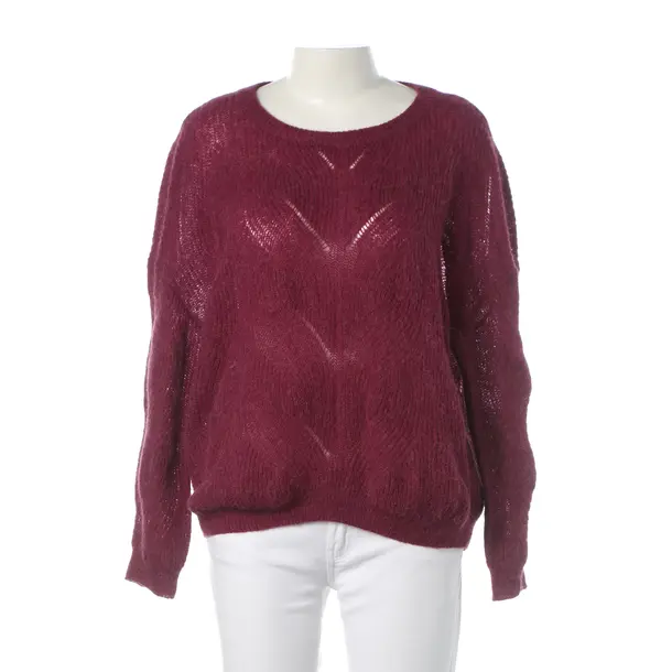 Jumper, in Bordeaux, Wool, Drykorn
