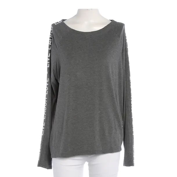 Long Sleeve Shirt, in Gray, Viscose, Juvia