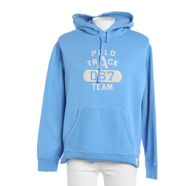 Hoodie, in Blau, Baumwolle, Polo Ralph Lauren