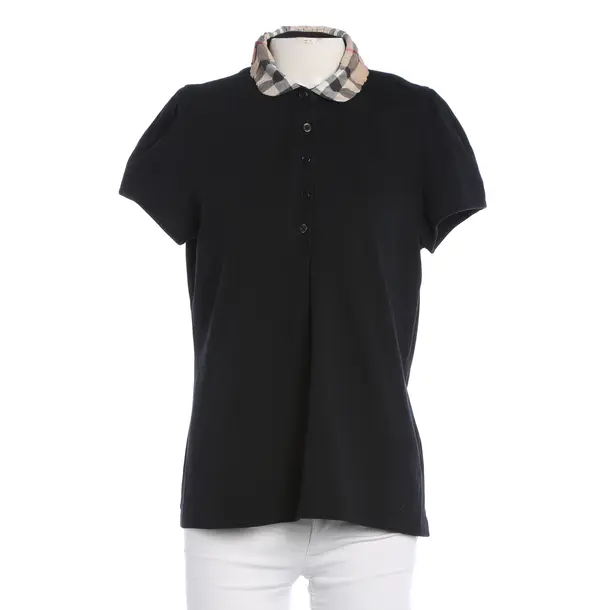 Polo Shirt, in Black, Cotton, Burberry Brit