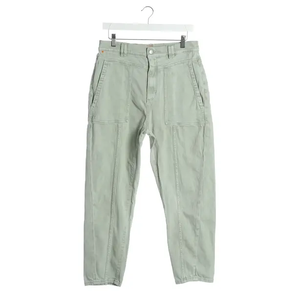 Pants, in Light Green, Cotton, Hugo Boss
