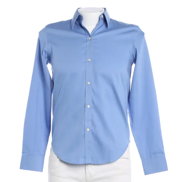 Blouse, in Blue, Cotton, Lauren Ralph Lauren