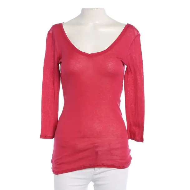 Longsleeve, in Himbeere, Baumwolle, American Vintage