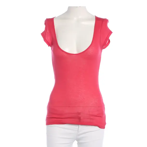 Shirt, in Red, Cotton, American Vintage