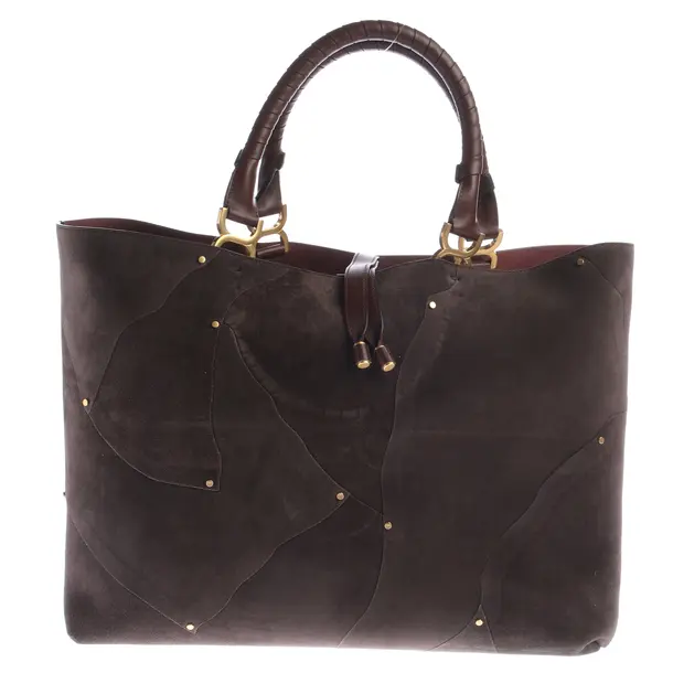 Shopper, in Braun, Leder, Chloé