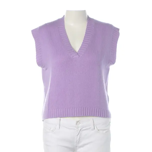Sweater Vest, in Purple, Cashmere, Allude