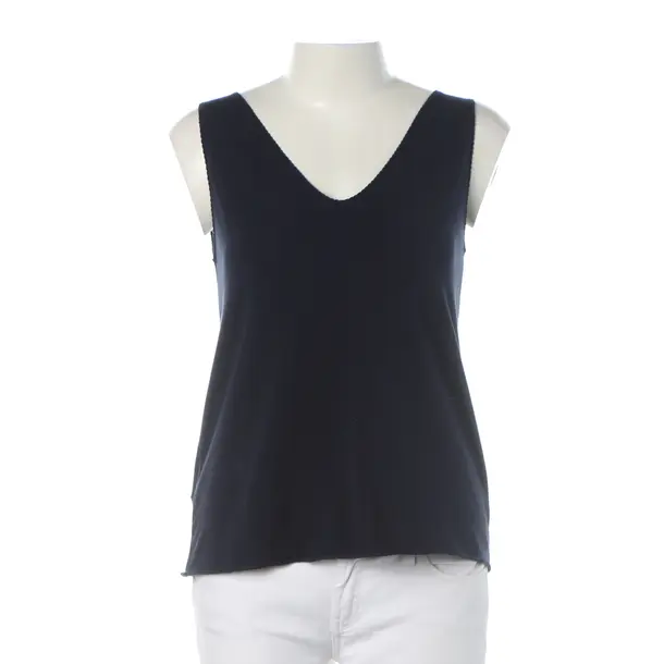 Top, in Navy, Baumwolle, S.Marlon