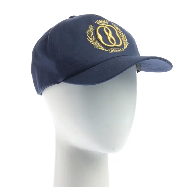 Cap, in Blau, Baumwolle, Bally