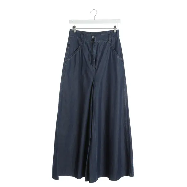 Pants, in Navy, Cotton, Dorothee Schumacher
