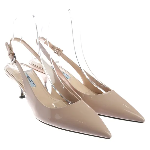 Slingbacks, in Nude, Prada