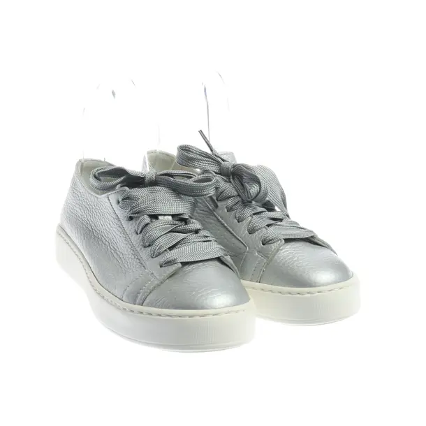 Sneakers, in Silver, Santoni