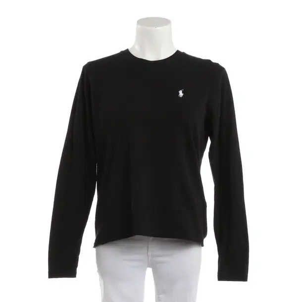 Long Sleeve Shirt, in Black, Cotton, Polo Ralph Lauren