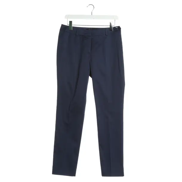 Pants, in Navy, Cotton, Max Mara