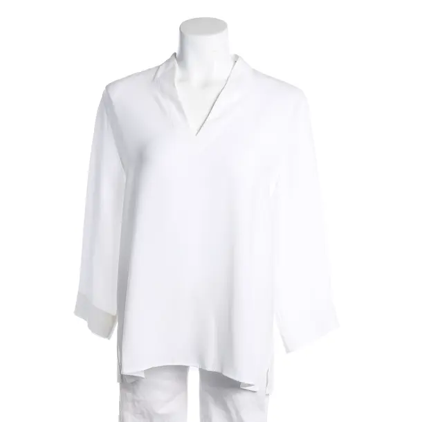 Blouse, in White, Triacetate, Windsor