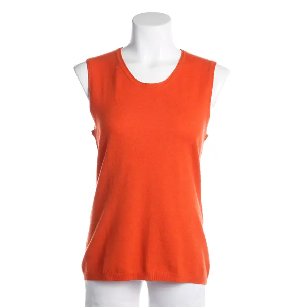 Top, in Orange, Kaschmir, Van Laack