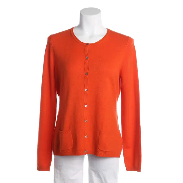 Cardigan, in Arancione scuro, Cachemire, Van Laack