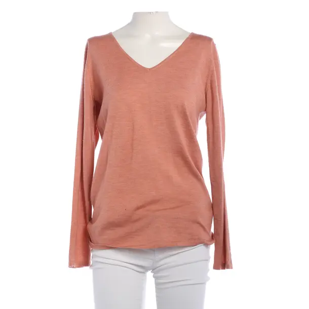 Long Sleeve Shirt, in Orange, Cashmere, Brunello Cucinelli