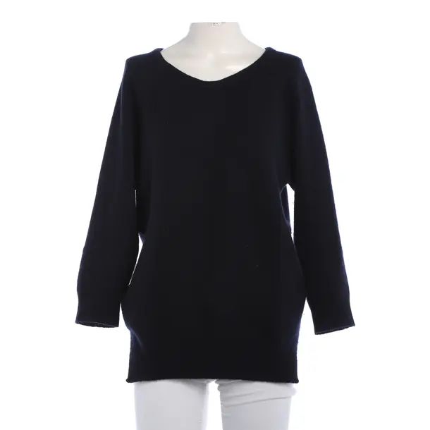 Cashmere Jumper, in Navy, Cashmere, Allude