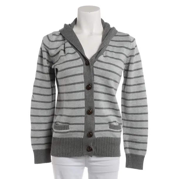 Strickjacke, in Dunkelgrau, Wolle, Tommy Hilfiger