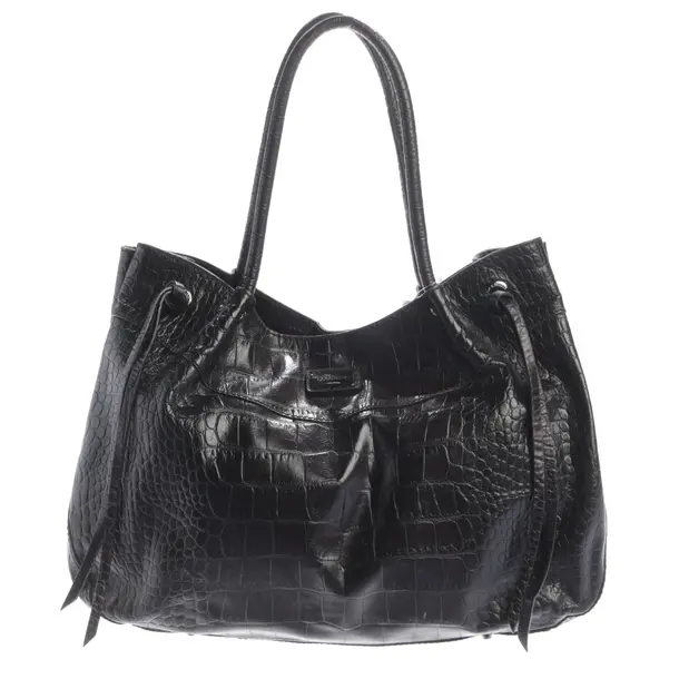 Shoulder Bag, in Black, Leather, Coccinelle