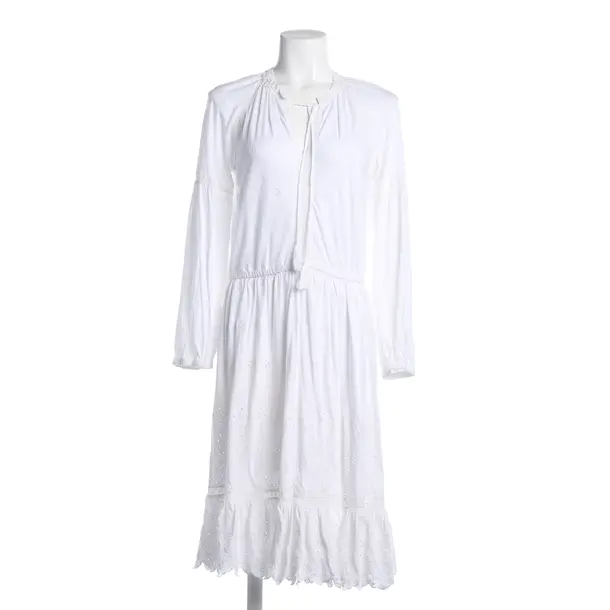 Dress, in White, Cotton, Ralph Lauren Black Label