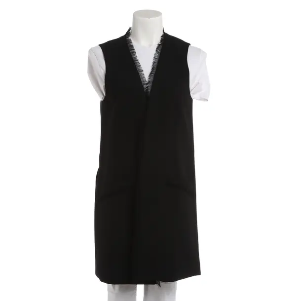 Vest, in Black, Polyester, Steffen Schraut