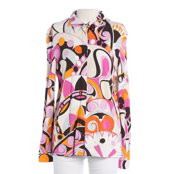 Bluse, in Mehrfarbig, Polyester, Emilio Pucci