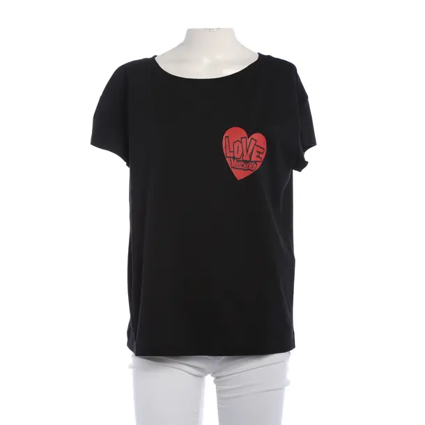 Shirt, in Black, Cotton, Love Moschino