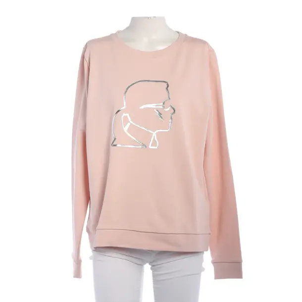 Sweatshirt, in Light Pink, Cotton, Karl Lagerfeld