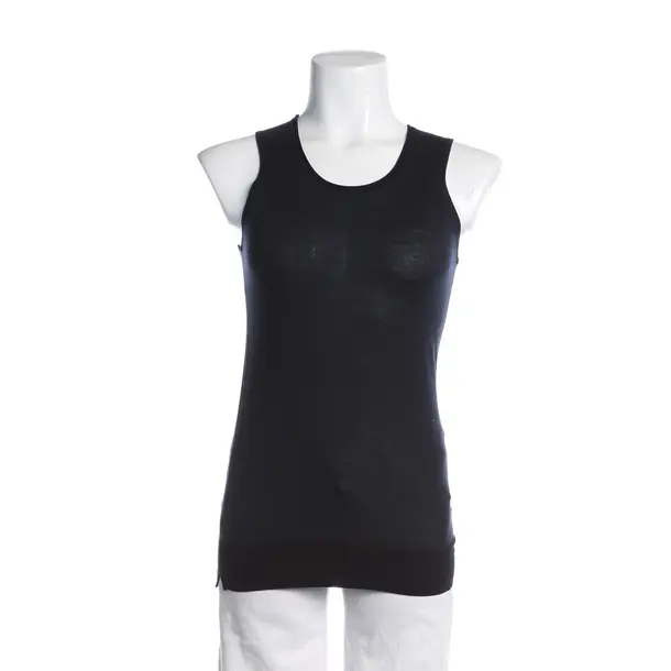 Top, in Black, Wool, Strenesse