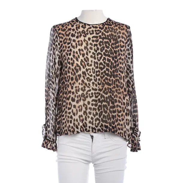 Blouse, in Brown, Viscose, Ganni