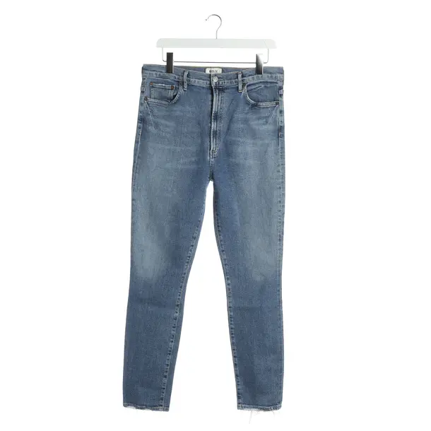 Straight Fit Jeans, in Light Blue, Cotton, Agolde