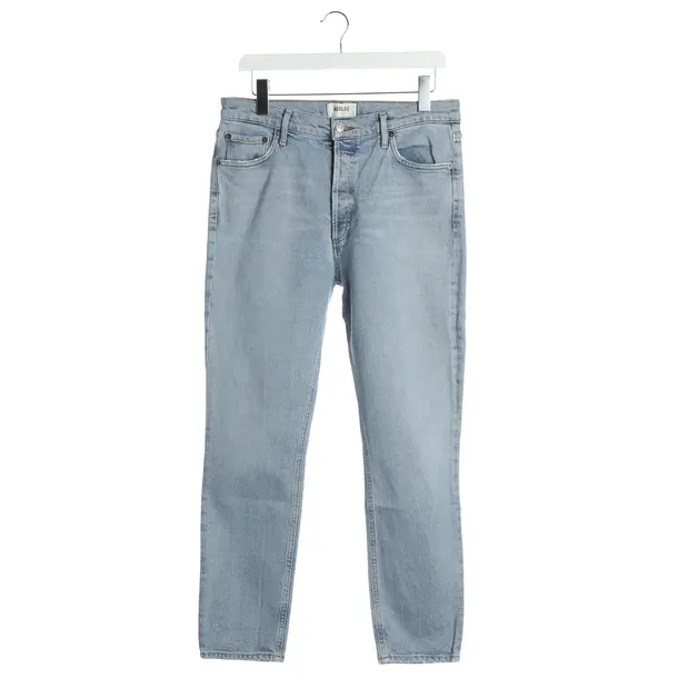 Straight Fit Jeans, in Light Blue, Cotton, Agolde