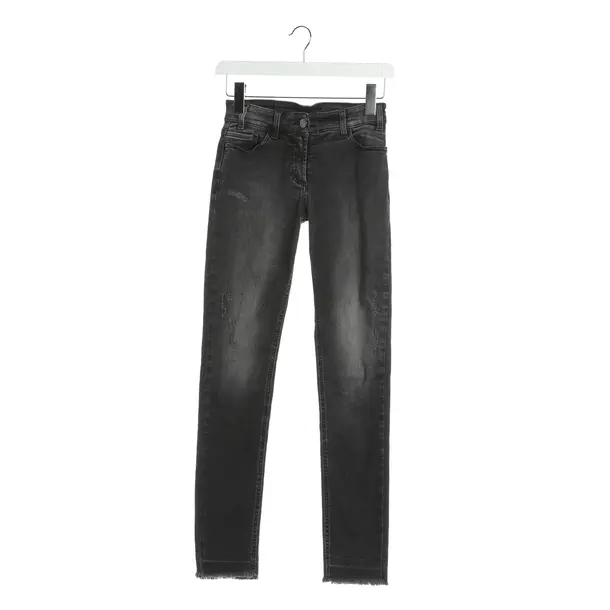 Skinny Jeans, in Dark Gray, Cotton, Sportalm