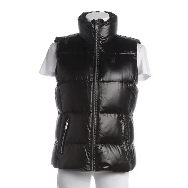 Weste, in Schwarz, Polyester, Karl Lagerfeld