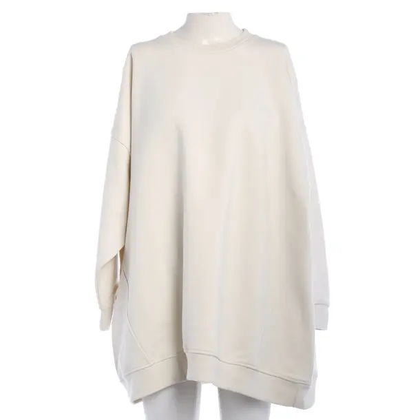 Sweatshirt, in Cream, Baumwolle, Ganni
