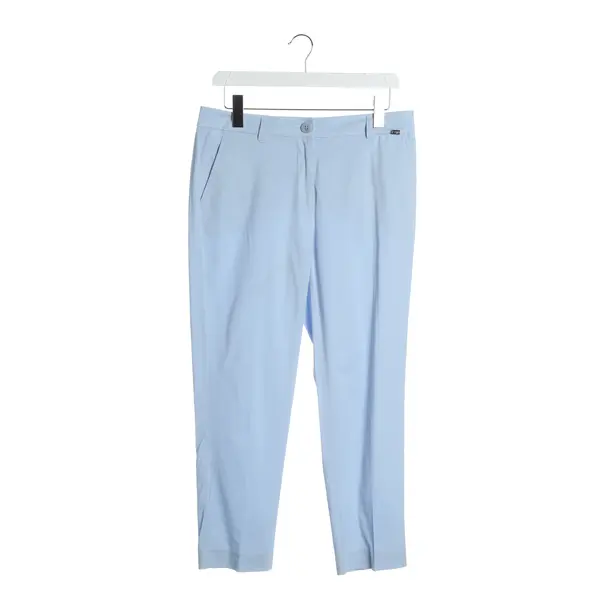 Pants, in Light Blue, Cotton, Marc Cain