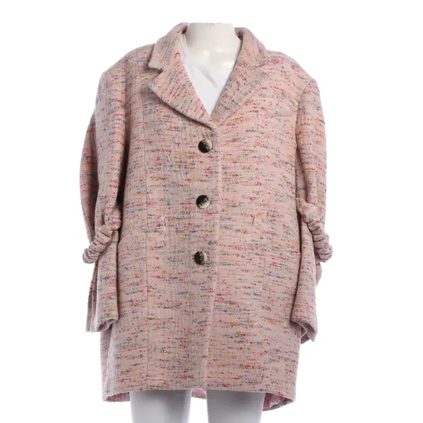 Blazer, in Rosa chiaro, Lana, Ganni