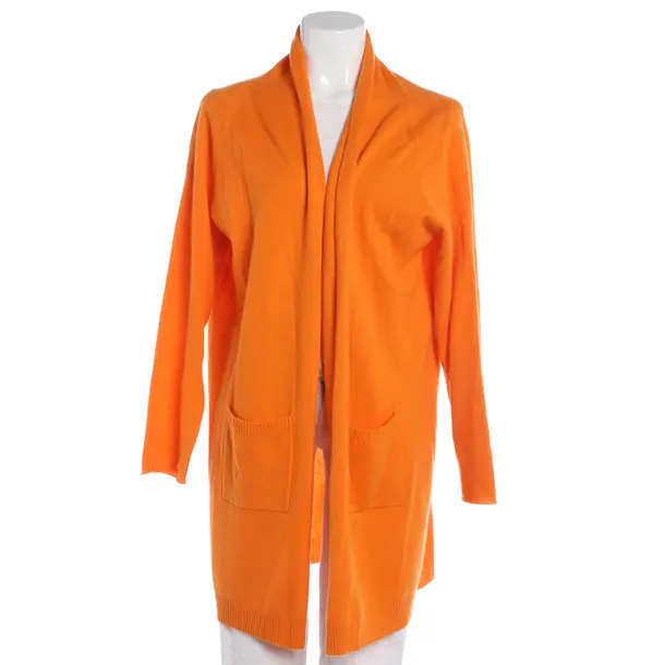 Cardigan, in Neon Orange, Cotton, Allude