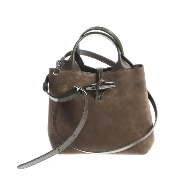 Handbag, in Brown, Leather, Longchamp