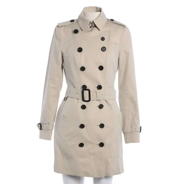 Cappotto mezza stagione, in Beige, Cotone, Burberry