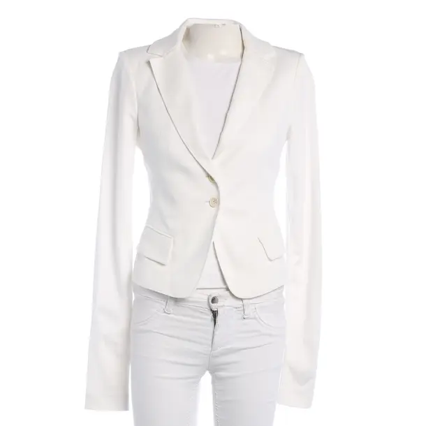 Blazer, in Weiß, Viskose, Patrizia Pepe