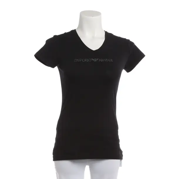 Shirt, in Schwarz, Baumwolle, Emporio Armani