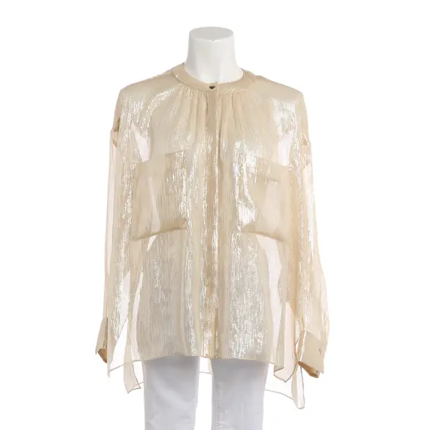 Bluse, in Gold, Seide, Dorothee Schumacher
