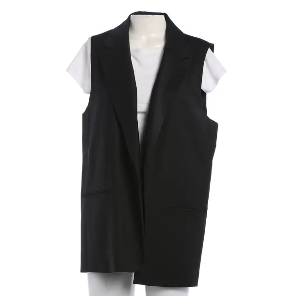 Vest, in Black, Polyester, Drykorn
