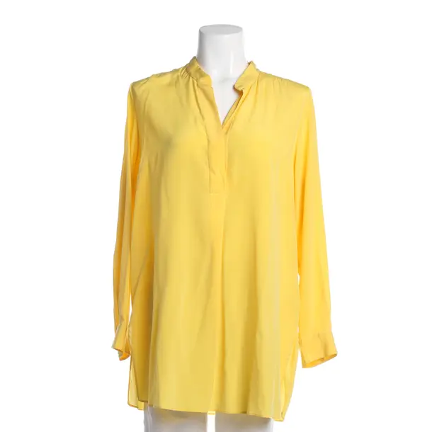 Blouse, in Yellow, Silk, Van Laack